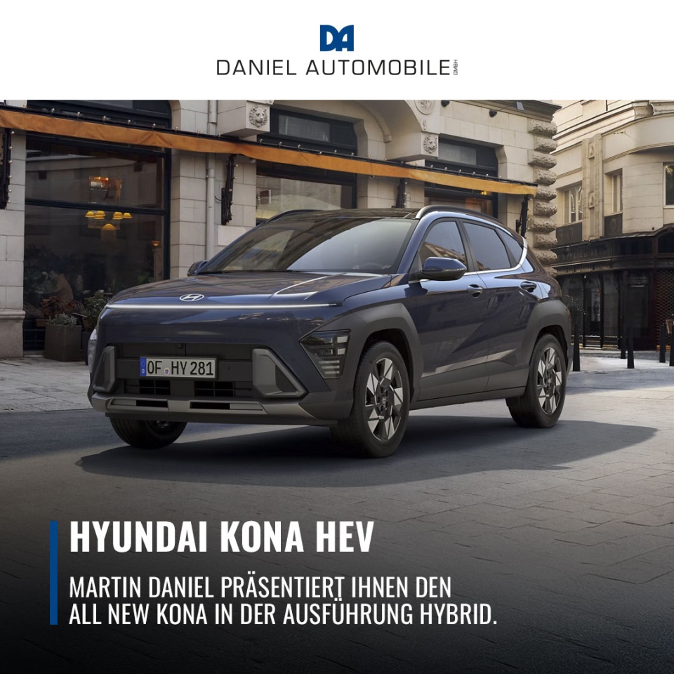 Grösser, kühner, KONA! Entdecke den All-New Kona Hybrid! - Erlebe den revolutionären Hyundai All-New Kona HEV – jetzt bei uns!